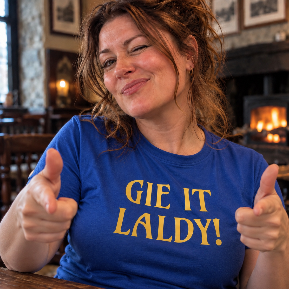 “Gie It Laldy!” Standard Fit T-Shirt