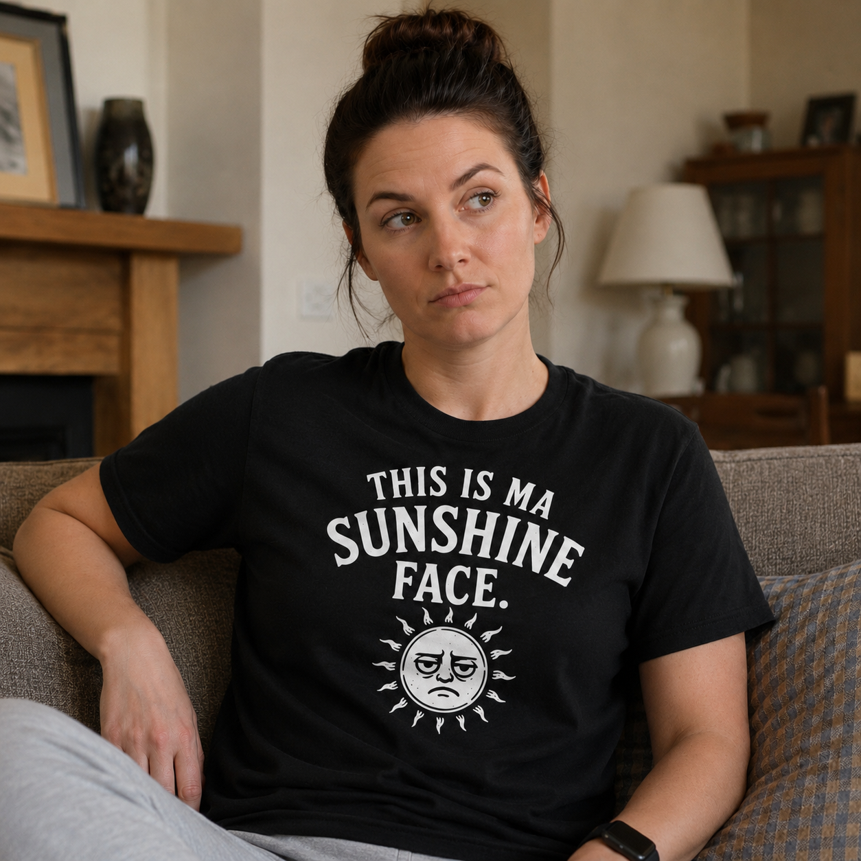 “This Is Ma Sunshine Face” Premium Soft T-Shirt