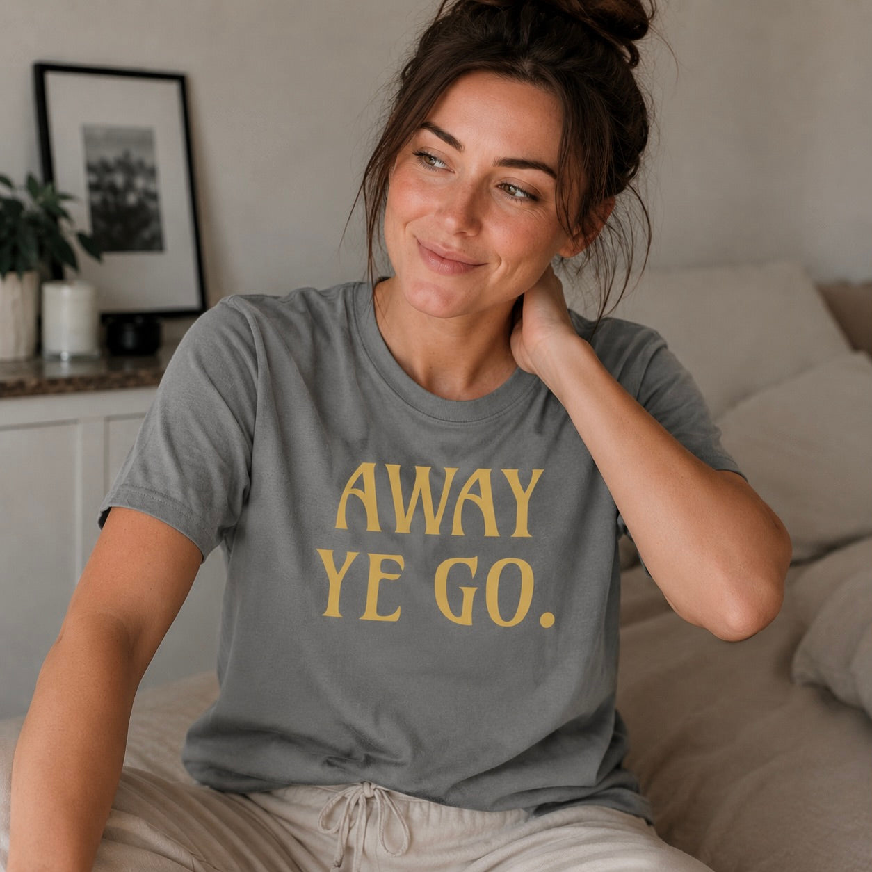 “Away Ye Go” Standard Fit T-Shirt