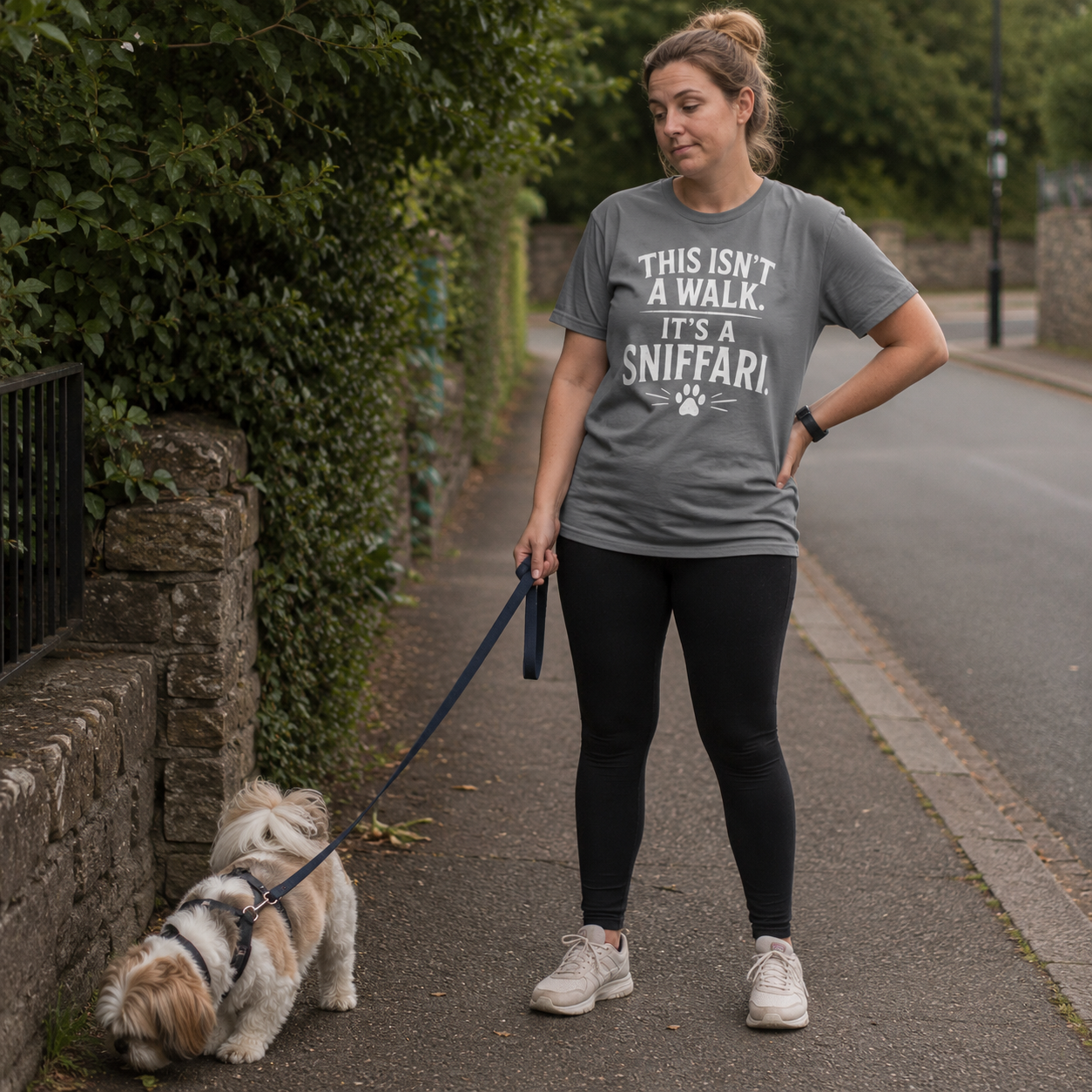 “This Isn’t a Walk. It’s a Sniffari.” Standard Fit T-Shirt
