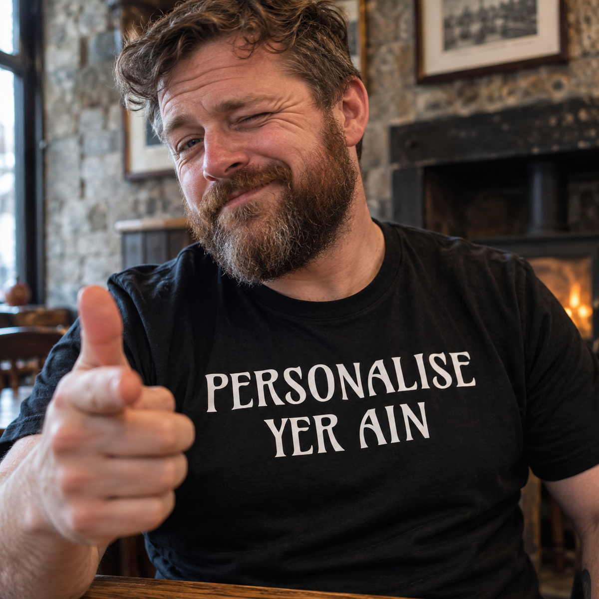 Personalise Yer Ain T-Shirt | £20.99