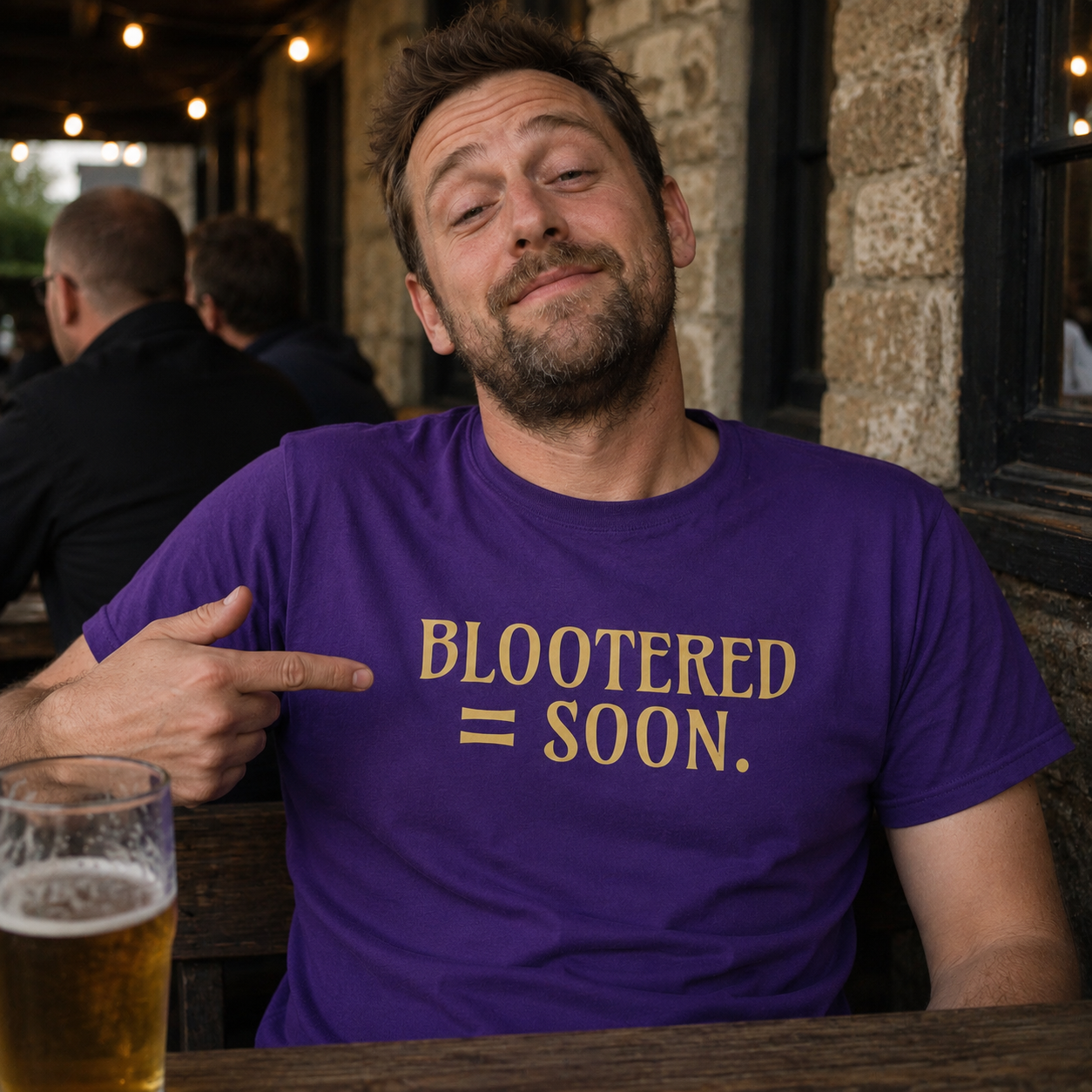 “Blootered = Soon” Standard Fit T-Shirt