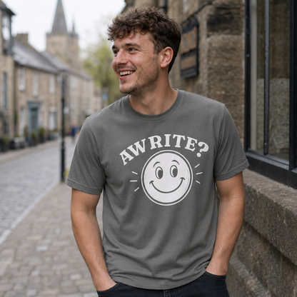 “Awrite?” Standard Fit T-Shirt