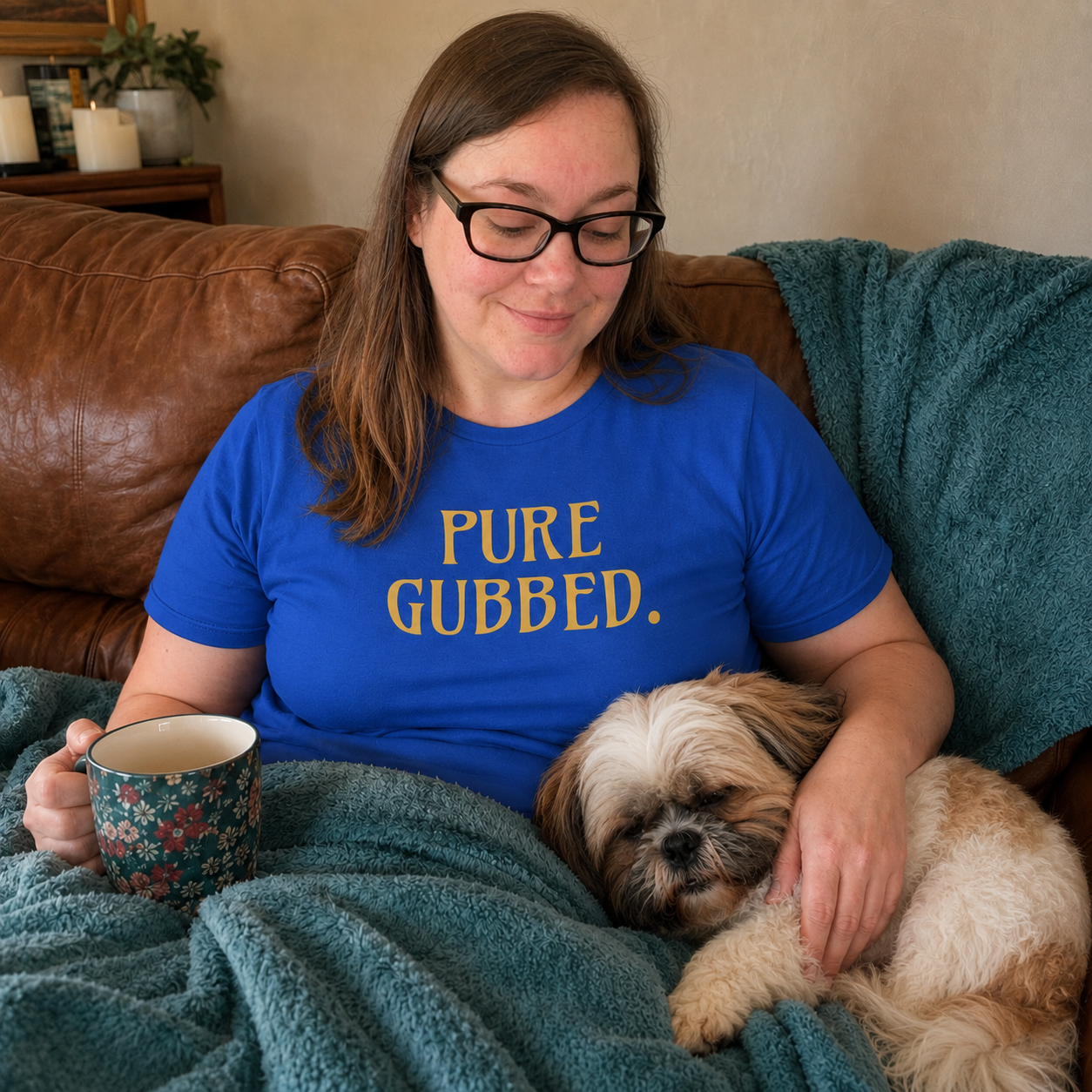 “Pure Gubbed.” Standard Fit T-Shirt