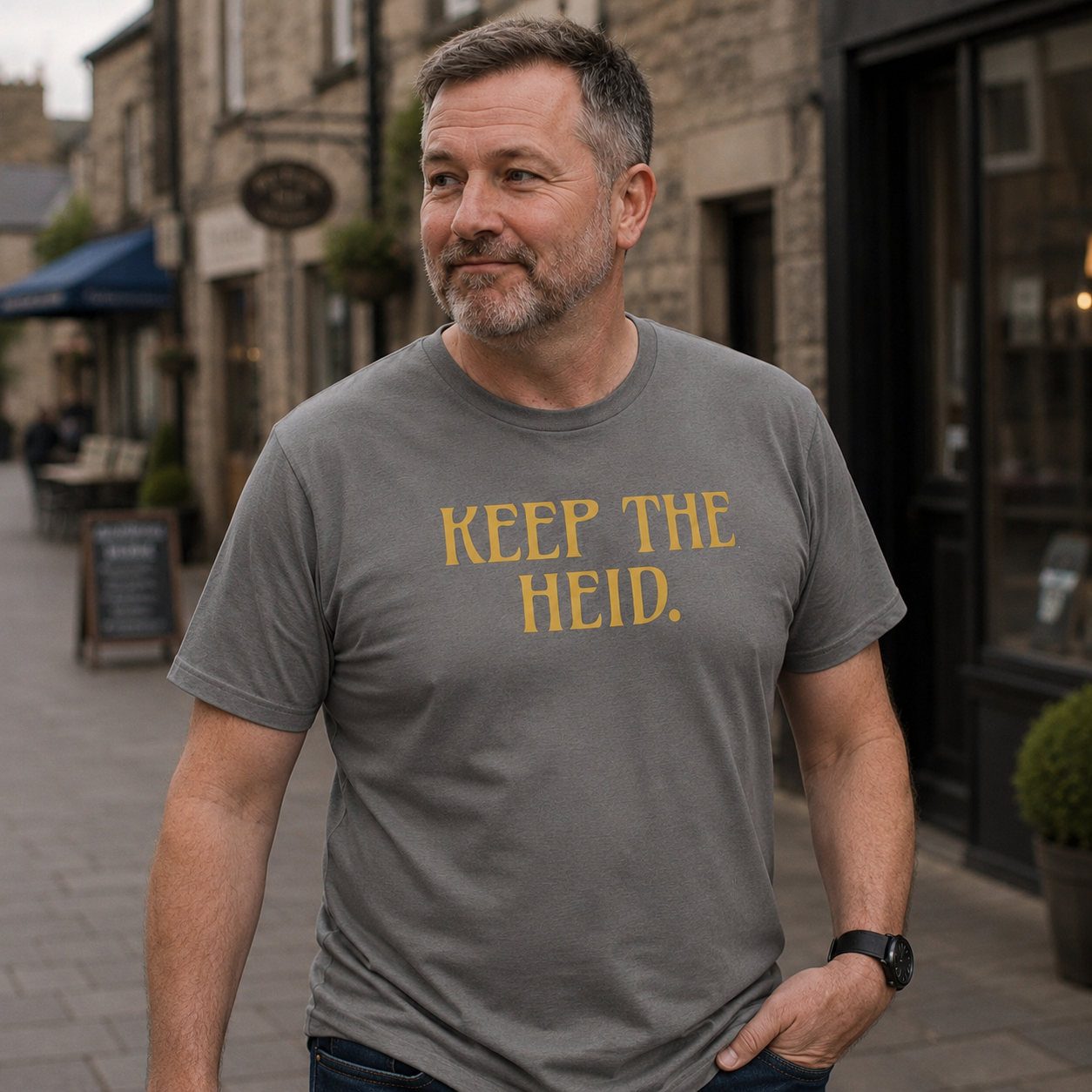 “Keep The Heid” Standard Fit T-Shirt