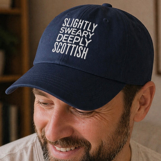 Deeply Scottish Embroidered Cap