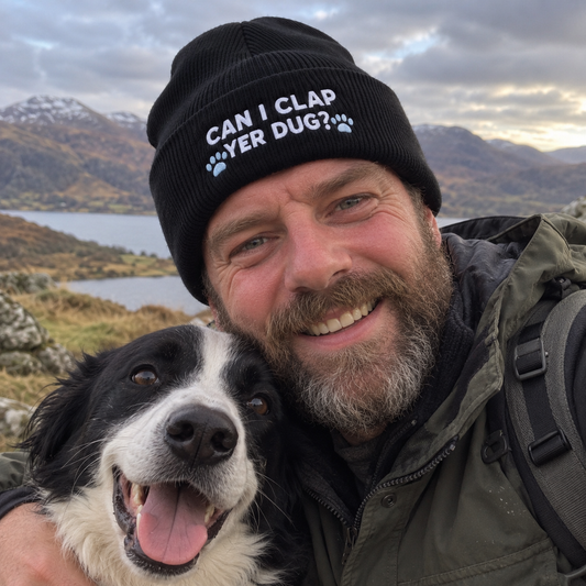 Can I Clap Yer Dug? Embroidered Beanie