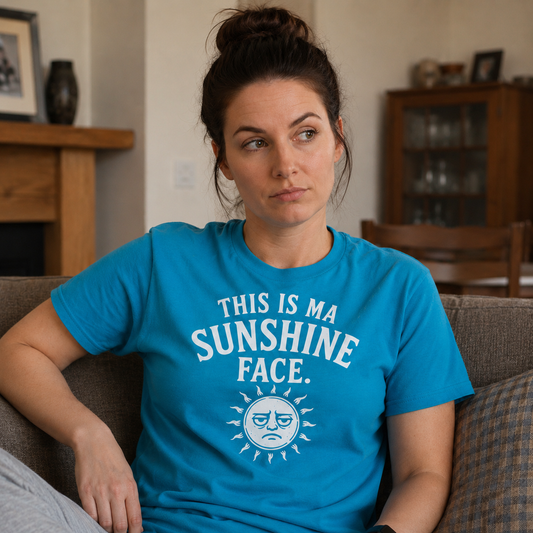 “This Is Ma Sunshine Face” Premium Soft T-Shirt