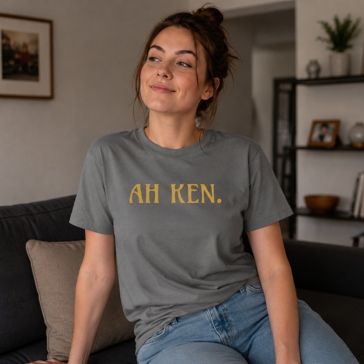 “Ah Ken.” Standard Fit T-Shirt