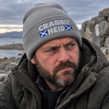 Crabbit Heid Embroidered Beanie