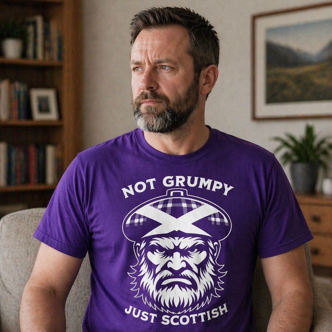 Not Grumpy Just Scottish Standard T-Shirt