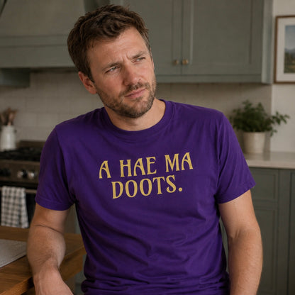 “A Hae Ma Doots.” Standard Fit T-Shirt