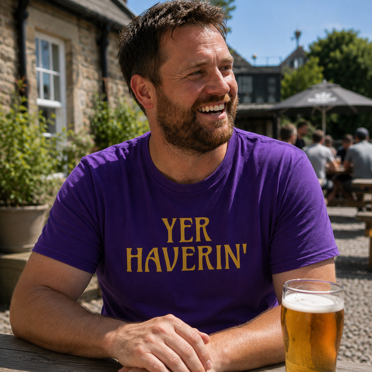 “Yer Haverin’” Standard Fit T-Shirt