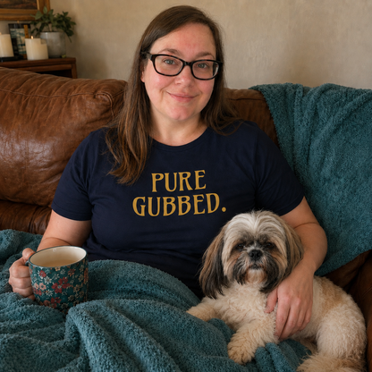 “Pure Gubbed.” Standard Fit T-Shirt