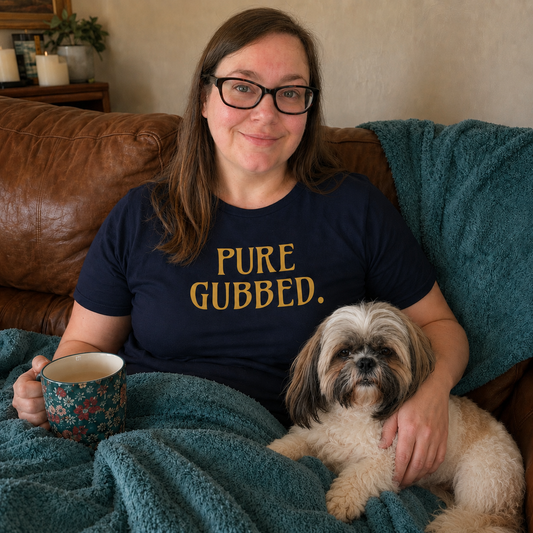 “Pure Gubbed.” Standard Fit T-Shirt