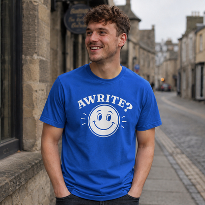 “Awrite?” Premium Soft T-Shirt