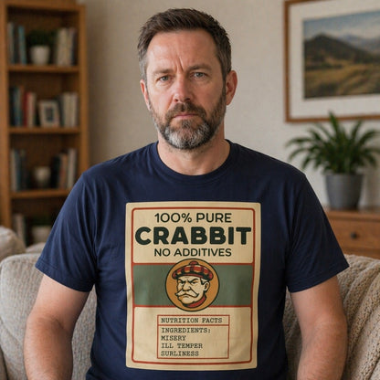 “Pure Crabbit” Funny Scottish T-Shirt – Premium Soft Feel