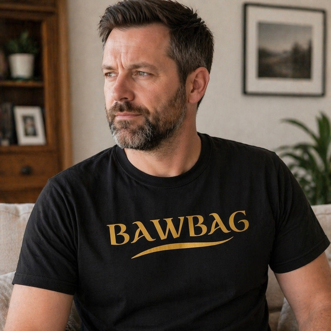 “Bawbag” Funny Scottish T-Shirt – Standard Fit