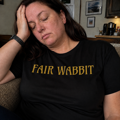 “Fair Wabbit” Standard Fit T-Shirt