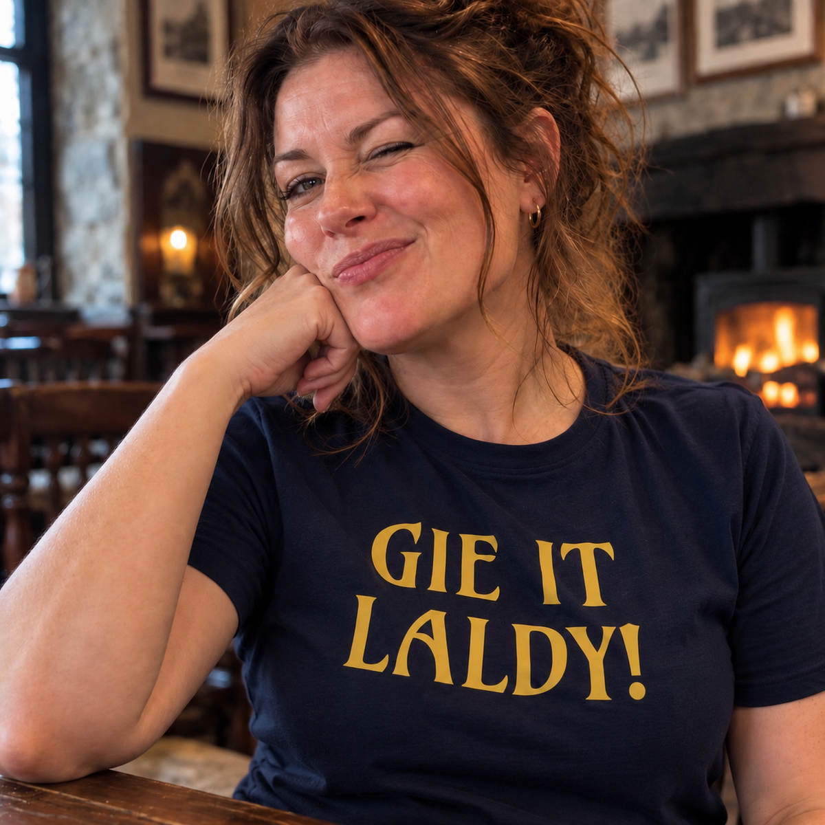 “Gie It Laldy!” Standard Fit T-Shirt
