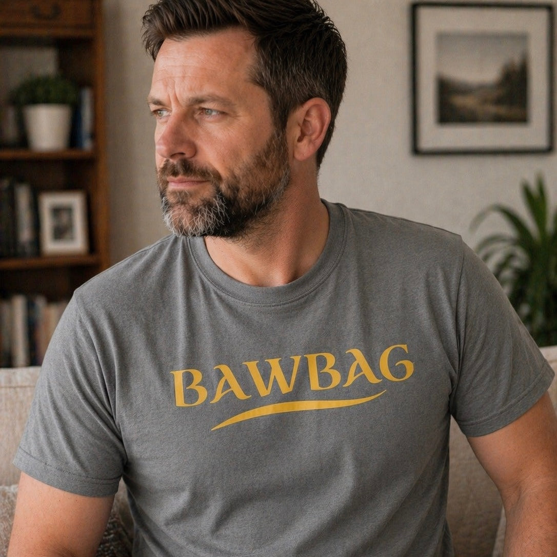 “Bawbag” Funny Scottish T-Shirt – Standard Fit