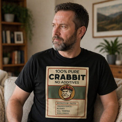 “Pure Crabbit” Funny Scottish T-Shirt – Premium Soft Feel