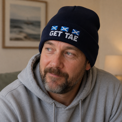 Get Tae Embroidered Beanie
