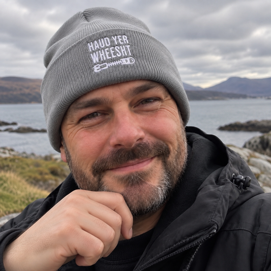 Haud Yer Wheesht Embroidered Beanie