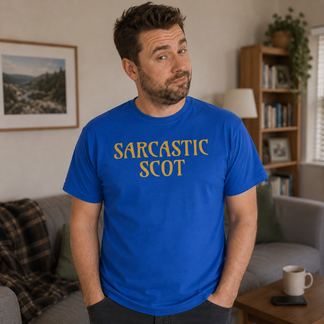 “Sarcastic Scot” Standard Fit T-Shirt
