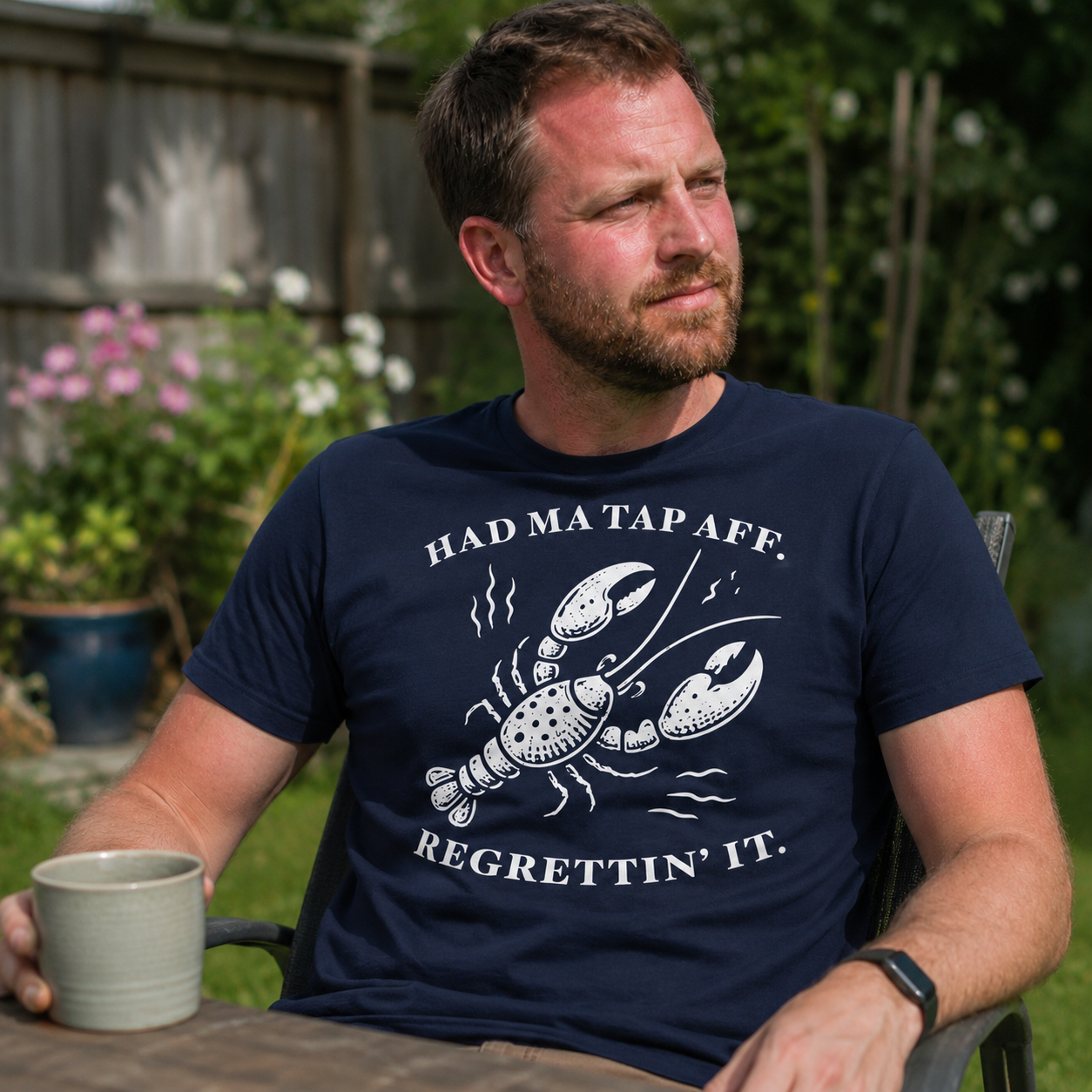 “Had Ma Tap Aff. Regrettin’ It.” Standard Fit T-Shirt