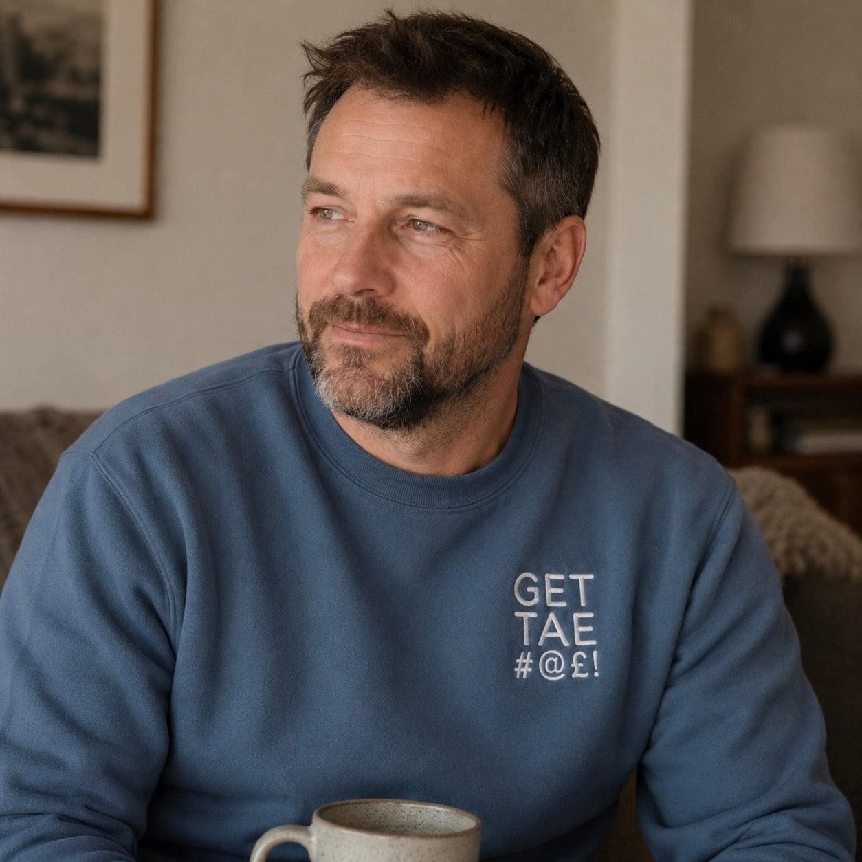 Get Tae #@£! Embroidered Sweatshirt