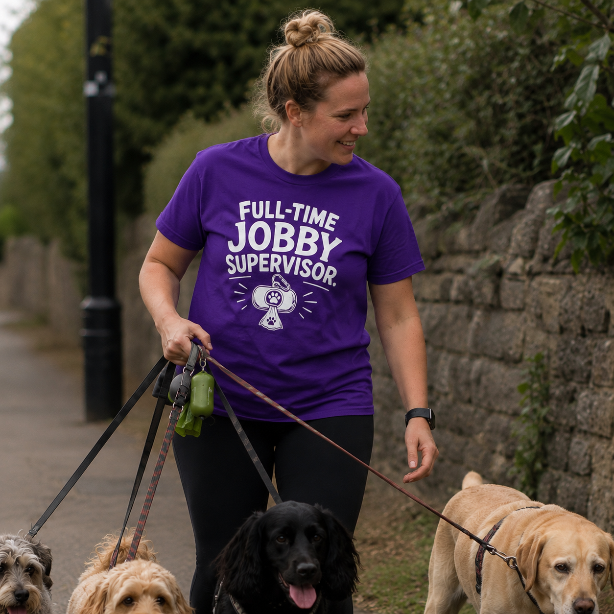 “Full Time Jobby Supervisor” Standard Fit T-Shirt