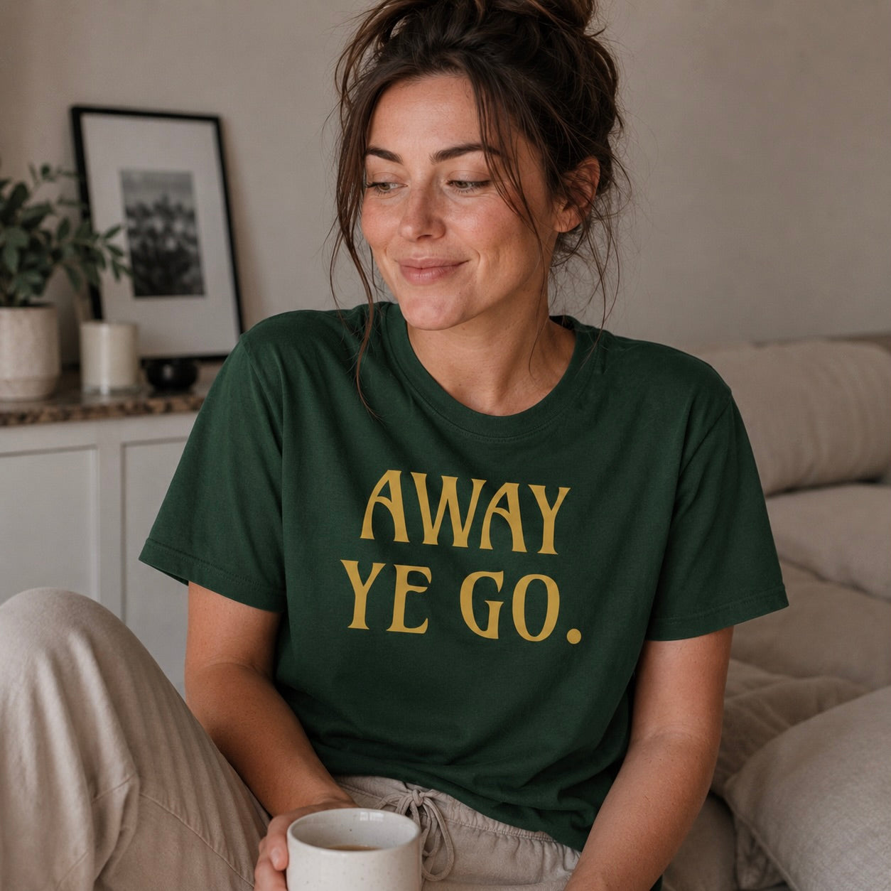 “Away Ye Go” Premium Soft T-Shirt