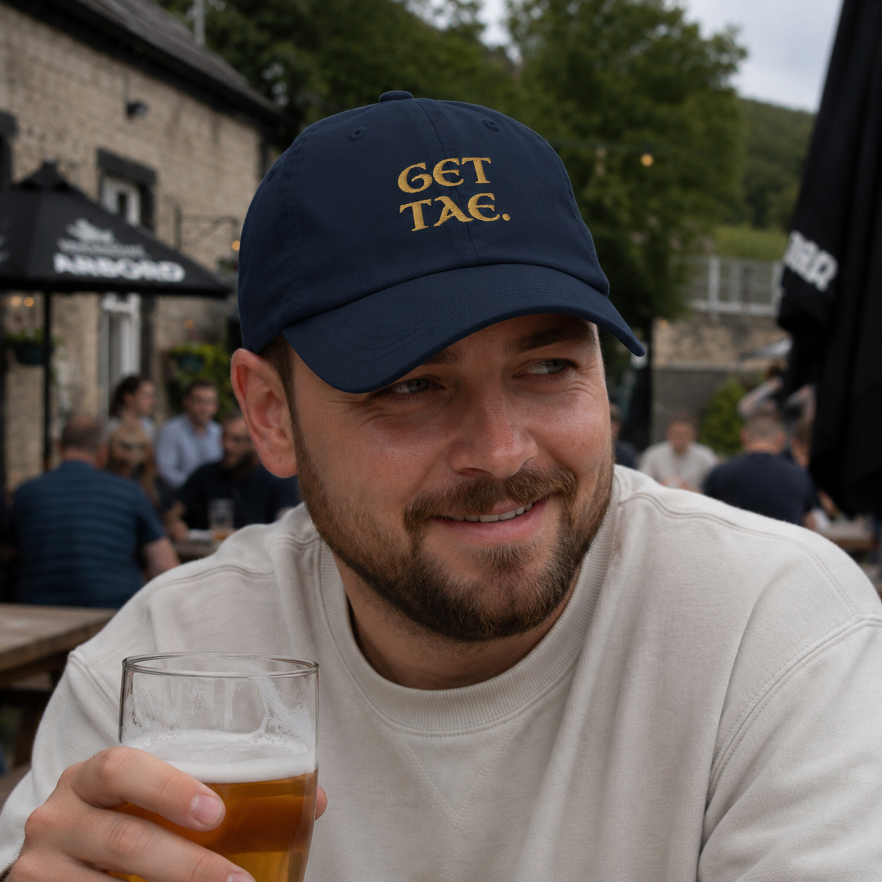 Get Tae Embroidered Cap
