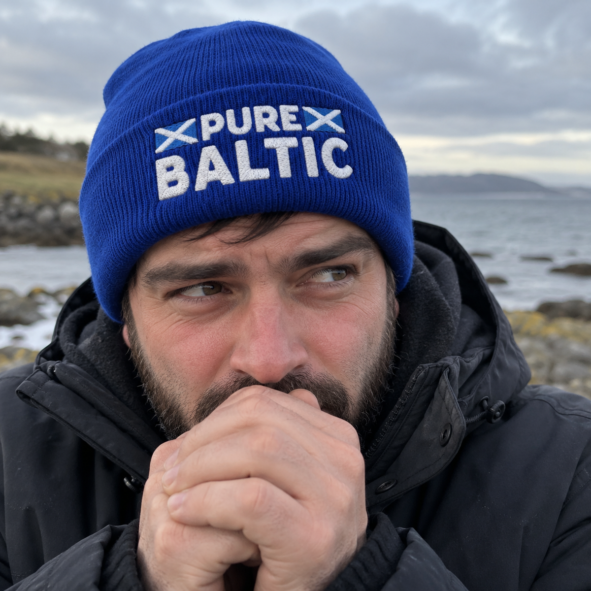 Pure Baltic Embroidered Beanie