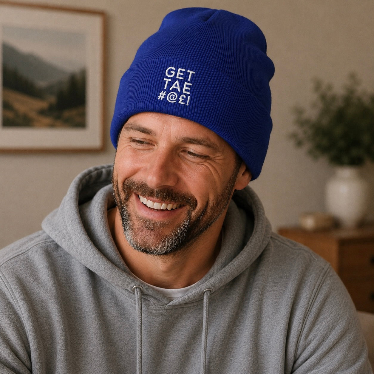 Get Tae #@£! Embroidered Beanie