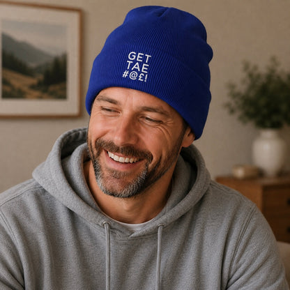 Get Tae #@£! Embroidered Beanie