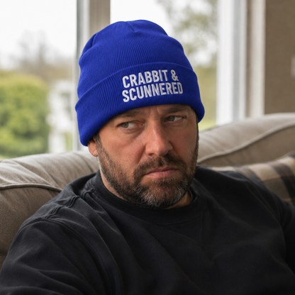 Crabbit & Scunnered Embroidered Beanie