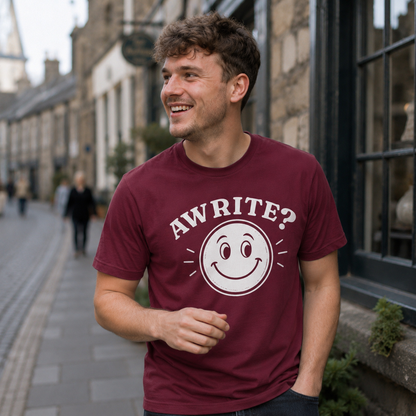 “Awrite?” Premium Soft T-Shirt