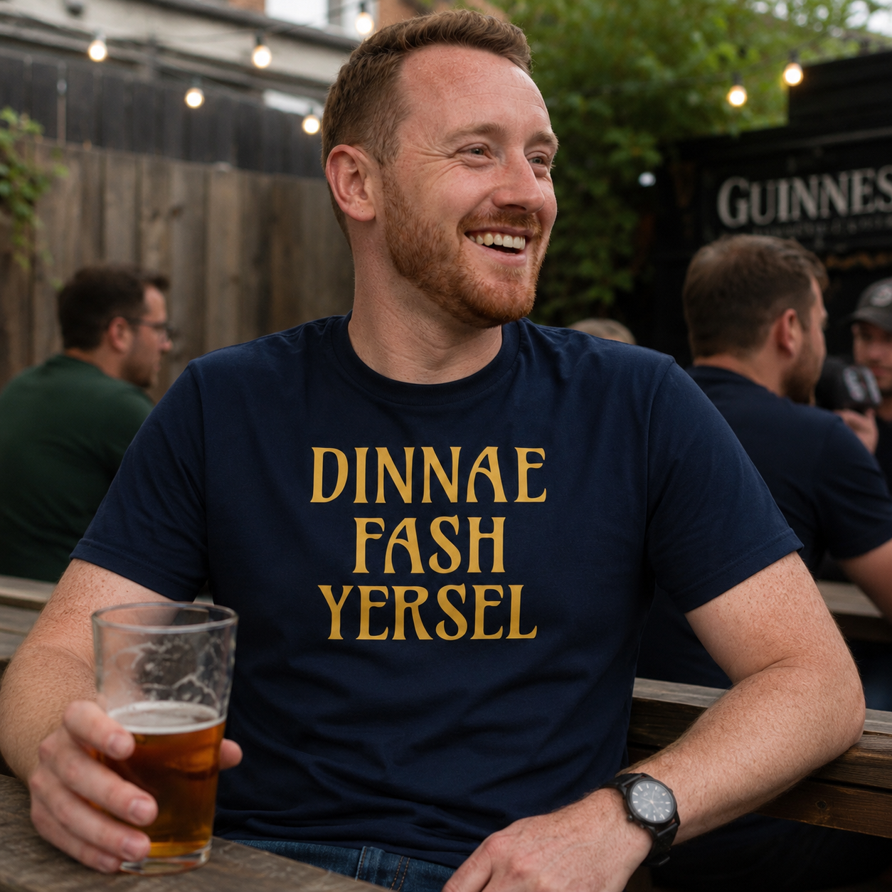 “Dinnae Fash Yersel” Standard Fit T-Shirt