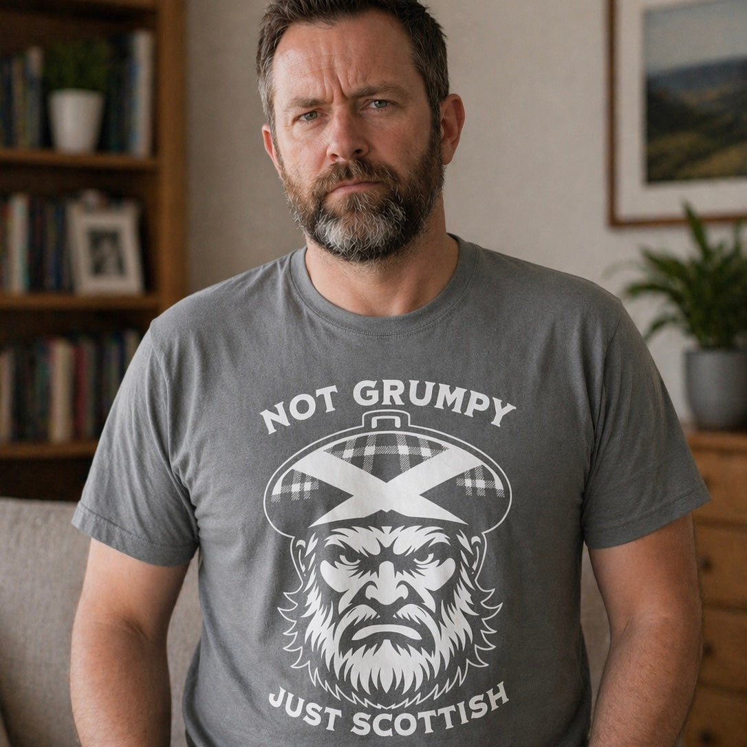 Not Grumpy Just Scottish Standard T-Shirt