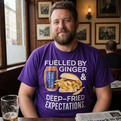 Fuelled By Ginger & Deep-Fried Expectations Standard T-Shirt