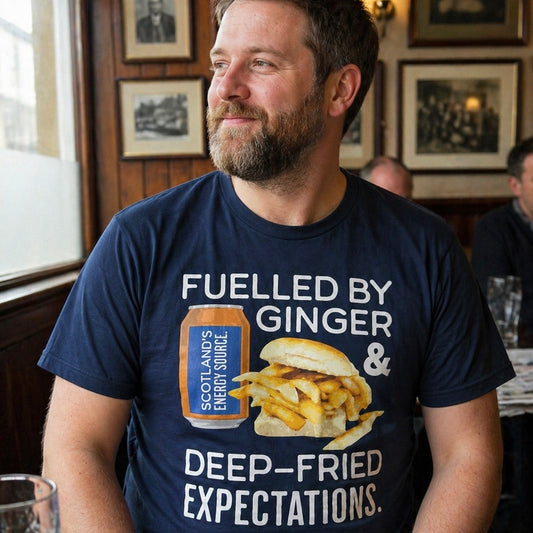 Fuelled By Ginger & Deep-Fried Expectations Standard T-Shirt