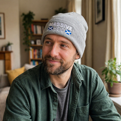 “Massive Heid” Embroidered Beanie