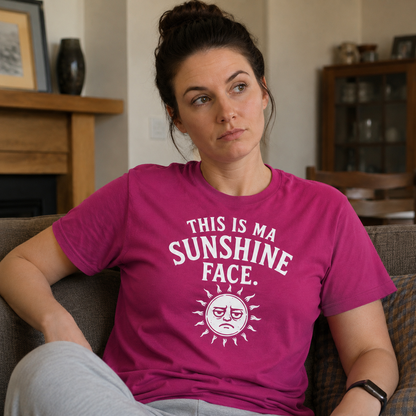 “This Is Ma Sunshine Face” Premium Soft T-Shirt