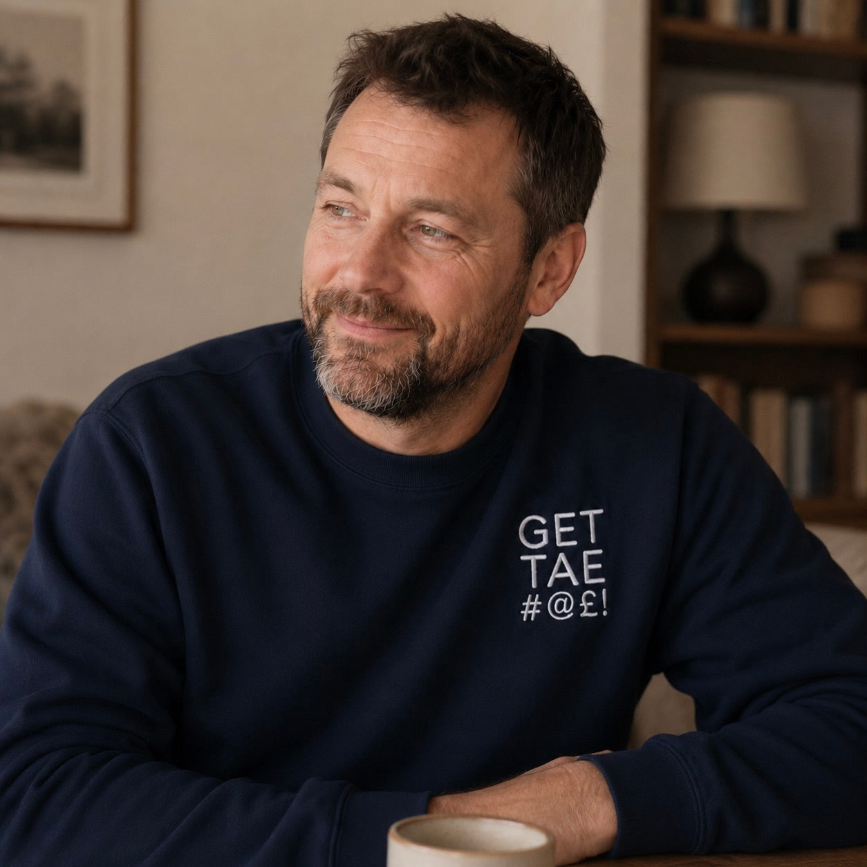 Get Tae #@£! Embroidered Sweatshirt