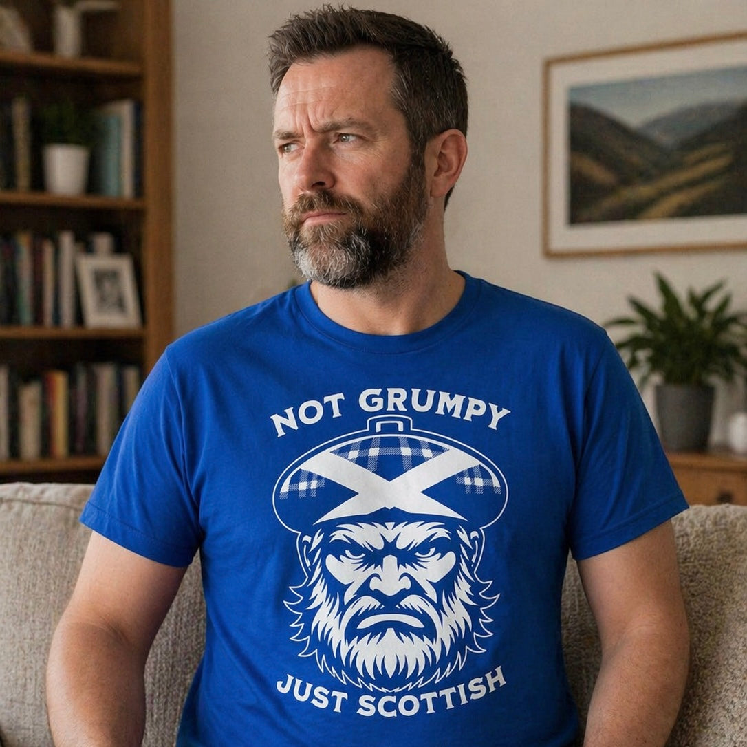 Not Grumpy Just Scottish Standard T-Shirt