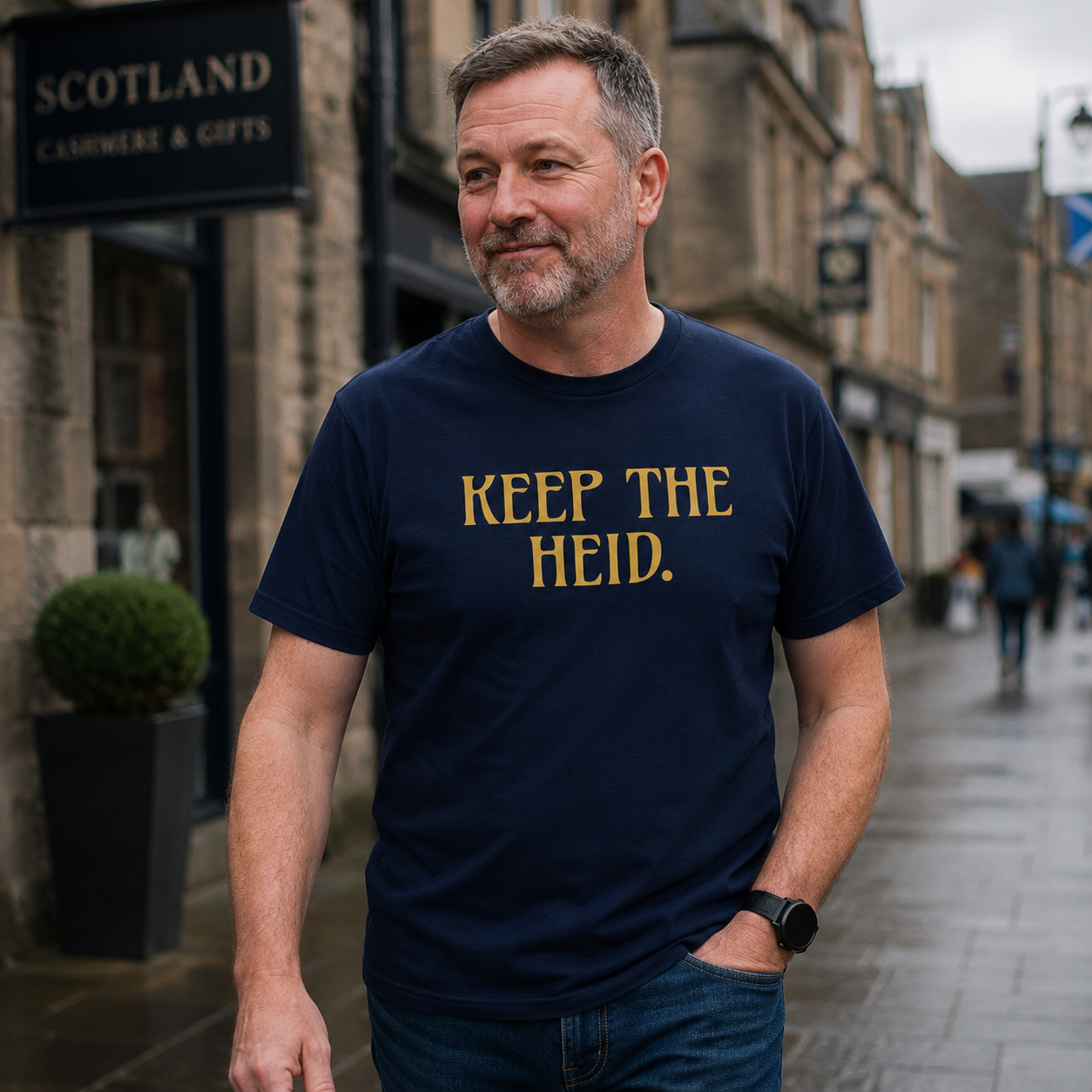 “Keep The Heid” Standard Fit T-Shirt