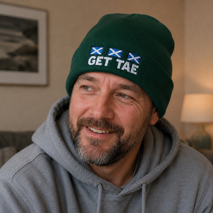 Get Tae Embroidered Beanie
