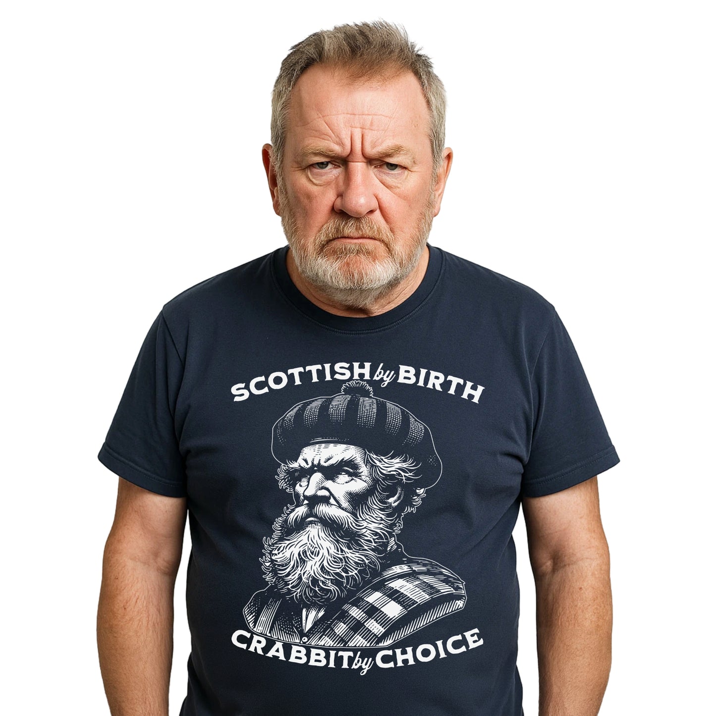Funny Scottish T-Shirt – Crabbit By Choice Premium Tee